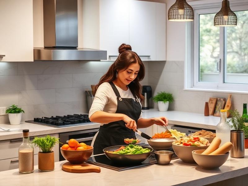 Preparando refeições saudáveis para dieta low carb