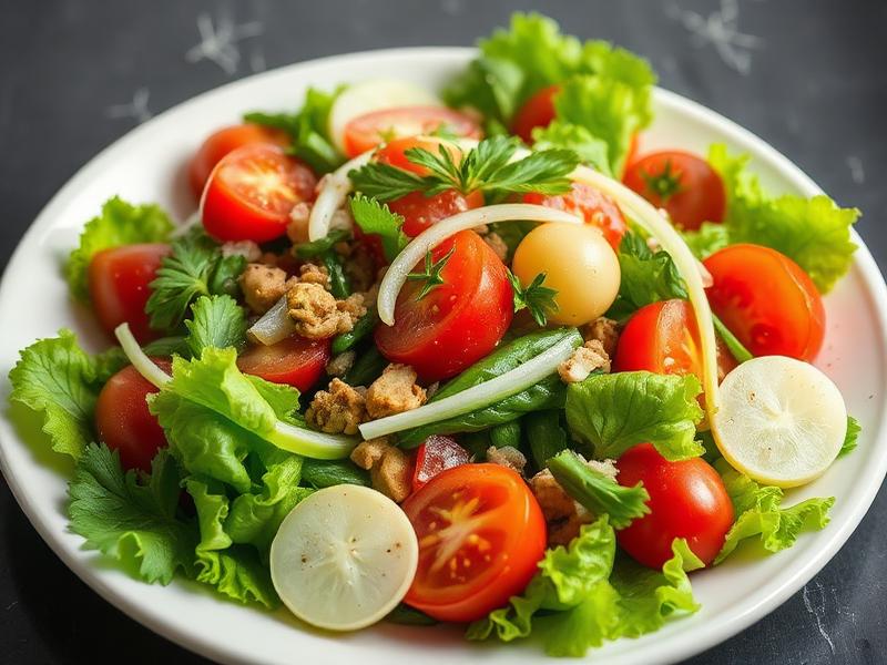 Alimentação saudável para dieta de emagrecimento com frutas, vegetais e grãos integrais dispostos de forma apetitosa