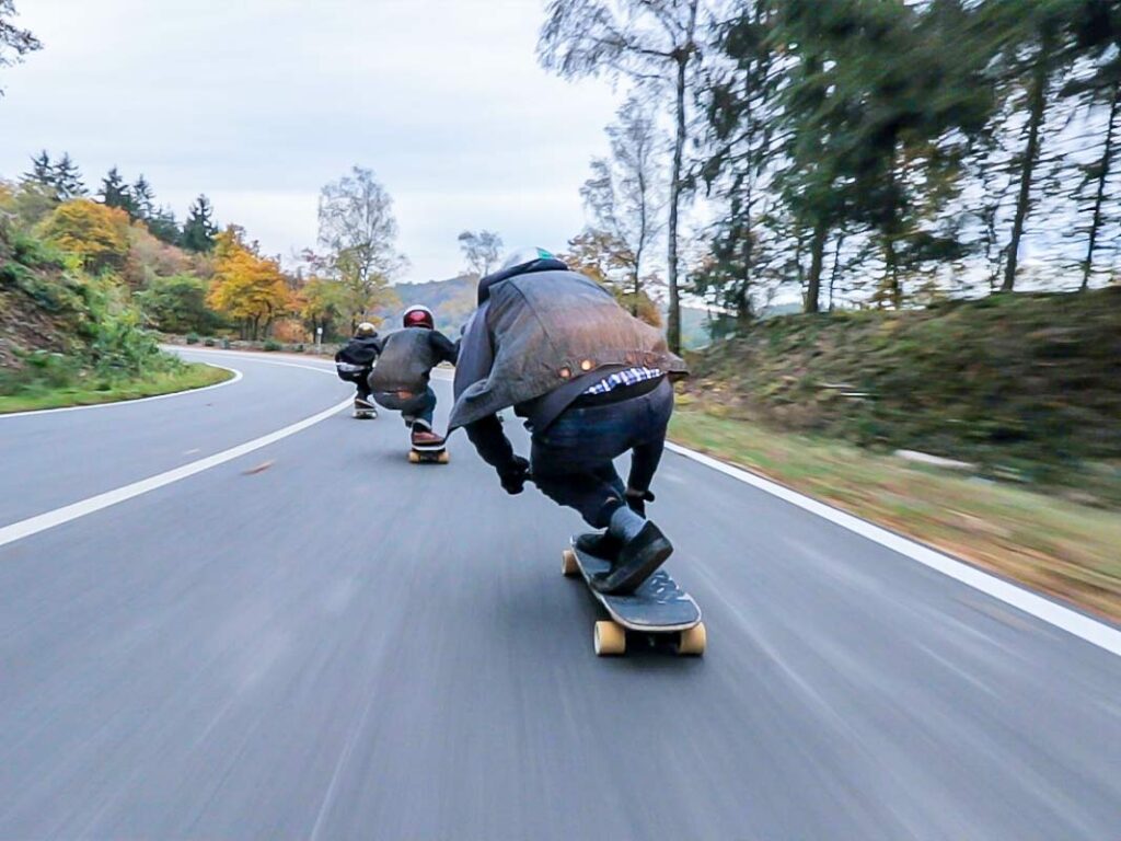 skate downhill
