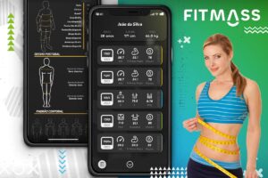 app de medição corporal fitmass pocket